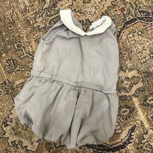 Linen Baby Romper